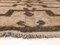 Turkish Gray and Brown Woolen Tulu Rug, 1920s 9