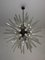 Klarer Sputnik Kronleuchter aus Muranoglas, 1980er 10