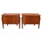 Teak Nightstands from WéBé, 1950s, Set of 2 1