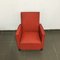 Mid-Century Red Leatherette Children's Chair 6