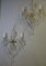 19th Century Louis XV Style French White Glass Sconces from Baccarat, Set of 2, Image 7
