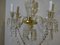 19th Century Louis XV Style French White Glass Sconces from Baccarat, Set of 2, Image 9