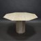 Italian Travertine Marble Dining Table, 1970s 2