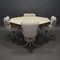 Italian Travertine Marble Dining Table, 1970s 10