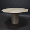 Italian Travertine Marble Dining Table, 1970s 4