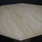 Italian Travertine Marble Dining Table, 1970s, Image 7