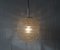 Large German Glass Pendant Lamp from Doria Leuchten, 1960s, Image 2