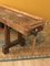 Mesa de trabajo de madera maciza, años 50, Imagen 5