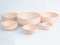 Mid-Century Pink Ceramic Bowls from Saint Amand, 1950s, Set of 6, Image 1