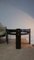 Set of Pagwood and Skai Leather Lounge Chair and Glass Table Set, 1970s 6