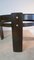 Set of Pagwood and Skai Leather Lounge Chair and Glass Table Set, 1970s 4