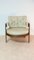 Set of Pagwood and Skai Leather Lounge Chair and Glass Table Set, 1970s 2