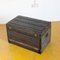 VIntage French Wooden Trunk, 1930s, Image 5