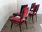 Mid-Century Velvet Dining Chairs, 1950s, Set of 4 6