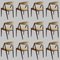 Fully Restored Mid-Century Teak Dining Chairs by Kai Kristiansen, 1960s, Set of 12, Image 9