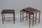 Mid-Century Rosewood Side Tables by Winding for Poul Jeppesens Møbelfabrik, 1960s, Set of 3 3