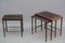 Mid-Century Rosewood Side Tables by Winding for Poul Jeppesens Møbelfabrik, 1960s, Set of 3, Image 3
