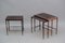 Mid-Century Rosewood Side Tables by Winding for Poul Jeppesens Møbelfabrik, 1960s, Set of 3 6