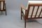 Dänische Vintage Sessel mit Gestell aus Teak, 1960er, 2er Set 6