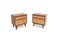 Teak and Birch Nightstands, 1960s, Set of 2 1