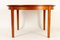 Round Danish Teak Extendable Dining Table, 1960s, Image 2