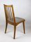 Brown and Beige Dining Chairs, 1970s, Set of 3 4