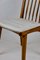 Brown and Beige Dining Chairs, 1970s, Set of 3 5