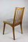 Brown and Beige Dining Chairs, 1970s, Set of 3 7