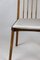 Brown and Beige Dining Chairs, 1970s, Set of 3, Image 6