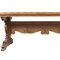 Vintage Renaissance Style Italian Carved Walnut Dining Table by Michele Bonciani-Cascina, 1940s 4