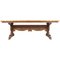 Vintage Renaissance Style Italian Carved Walnut Dining Table by Michele Bonciani-Cascina, 1940s, Image 2