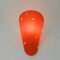 Mid-Century Plastic and Acrylic Glass Sconces, 1950s, Set of 5, Image 4