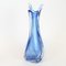 Vase en Cristal Bleu de Val Saint Lambert, 1960s 4