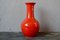 Rote Vasen von Paul Mignon für Longwy, 1970er, 2er Set 1