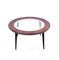 Mid-Century Scandinavian Glass and Rosewood Coffee Table, Image 5