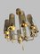 Fully Restored Brass Model T10 Chandeliers by Hans-Agne Jakobsson for Hans-Agne Jakobsson AB Markaryd, 1970s, Set of 2 3