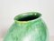 Grüne italienische Keramikvase von Guido Andloviz für SCI Laveno, 1940er 7