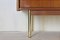 Scandinavian Teak & Brass Sideboard, 1950s 10