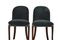 Antique Victorian Walnut Lounge Chairs, Set of 2 1