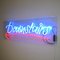 Large Neon Downstairs Sign, 1980s 13