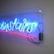 Large Neon Downstairs Sign, 1980s 12
