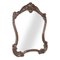 Antique Baroque Style Carved Wall Mirror, Image 1