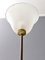 Lámpara de pie italiana de vidrio y mármol de Seguso, años 50, Imagen 6