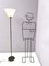 Lámpara de pie italiana de vidrio y mármol de Seguso, años 50, Imagen 3