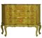 Antique Baroque Style Italian Gilded Chippendale Dresser 1