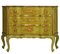 Antique Baroque Style Italian Gilded Chippendale Dresser, Image 1