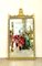 Antique Green and Gold Mirror, Image 1