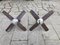 Ventilatori da soffitto vintage, set di 2, Immagine 6