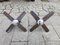 Vintage Ceiling Fans, Set of 2 5