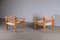 Model Natura Leather and Pine Easy Chair by Karin Mobring, 1970s, Image 3